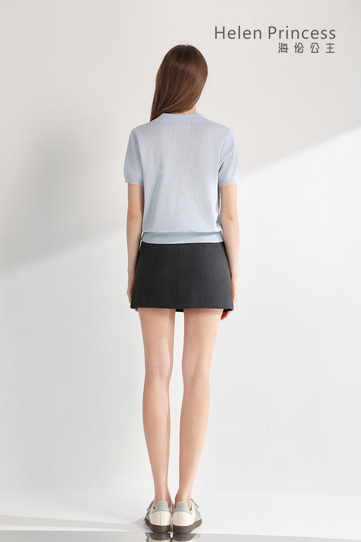 温柔感针织 Polo 衫 商品图12