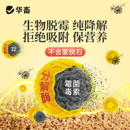华畜 黄赤马 不含蒙脱石 专项分解酶 生物降解菌 商品图1