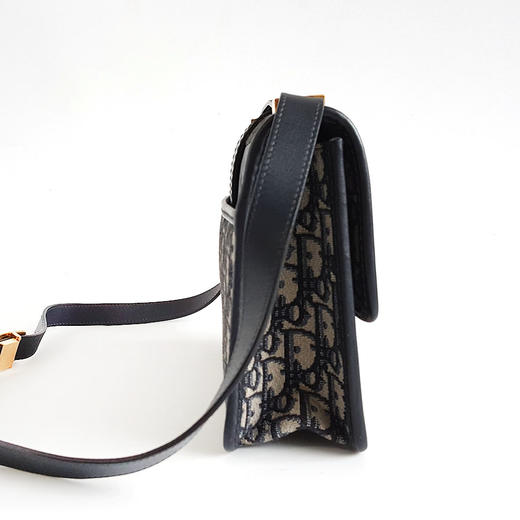 【95新】Dior迪奥30 Montaigne手袋中号老花蒙田皮肩带单肩斜挎包女士250326AK52 商品图4