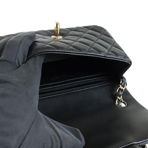 【95新】CHANEL香奈儿CF系列A69900 Y04059 94305黑金大迷你mini羊皮CF链条包单肩包女士260326NJS05 商品图8