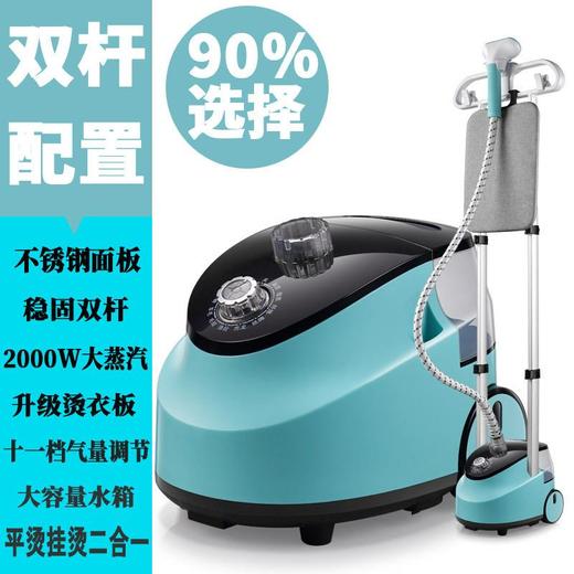 【双杆挂烫机家用蒸汽电熨斗】家用智能立式大功率增压平烫熨烫机 商品图2