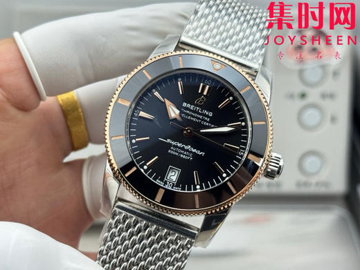 【上天入地，征战深海】GF百年灵家族的“水鬼”－超级海洋文化二代系列 米兰钢带 男士腕表 表径42mm 商品图2