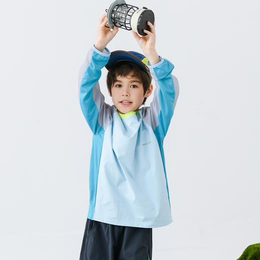⛰️【Vonbonkids 山系户外UPF50+拼接防晒长袖上衣S07X26013款】｜潮娃夏日防晒衣 轻量山系户外防晒长袖，UPF50 + 硬核防晒，给娃夏日户外全方位守护！ 商品图2