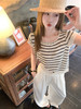 <曾小咸推荐>4.7现货秒杀 ！微信超特价！2色阔腿垂坠感休闲裤 日常159.99 立减90 秒杀69.99！！ 条纹短袖 秒杀59.99！！ 商品缩略图14