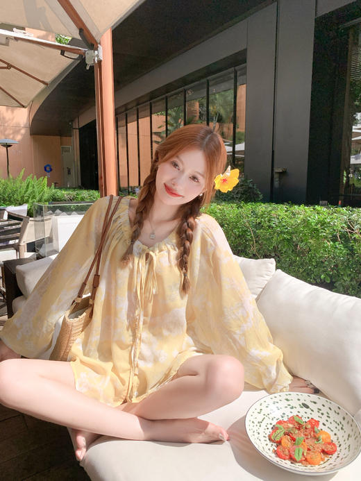 <曾小咸推荐>4.7现货秒杀 ！微信超特价！度假风印花短裤 日常119.99 立减70 秒杀49.99！！ 商品图9