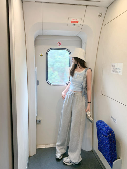 <曾小咸推荐>4.7现货秒杀 ！微信超特价！韩系假两件印花背心 日常119.99 立减60 秒杀59.99！！ 商品图9