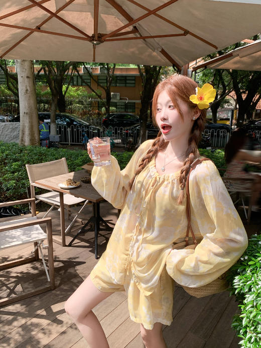 <曾小咸推荐>4.7现货秒杀 ！微信超特价！度假风印花短裤 日常119.99 立减70 秒杀49.99！！ 商品图11