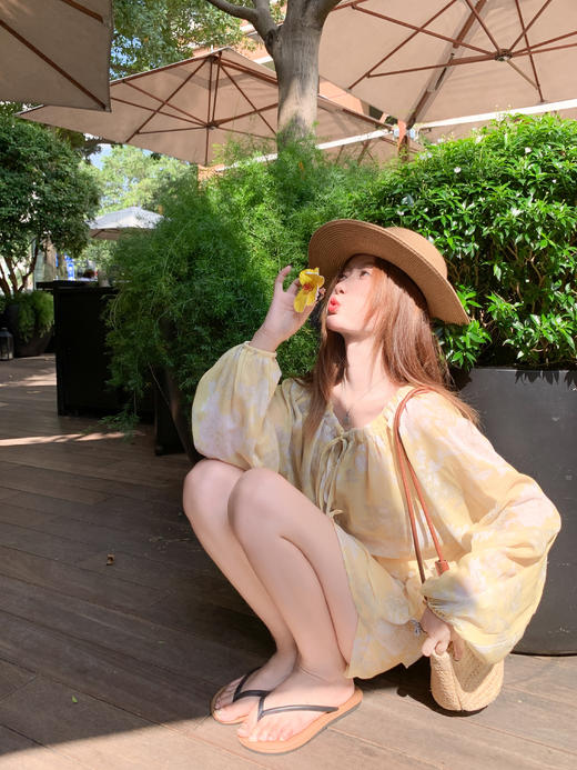 <曾小咸推荐>4.7现货秒杀 ！微信超特价！度假风印花短裤 日常119.99 立减70 秒杀49.99！！ 商品图8