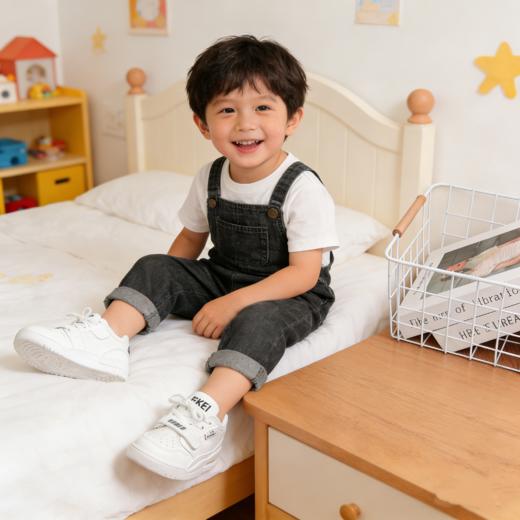 🔥岁愿高品质旗舰版｜【岁愿儿童重工设计款运动鞋高品质四季款6688】 宝妈闭眼冲！年度王炸童鞋来了✨ 四季可穿的重工板鞋，颜值质感双在线， 上脚显脚瘦、走路超轻便，娃穿了不肯脱！ 商品图2