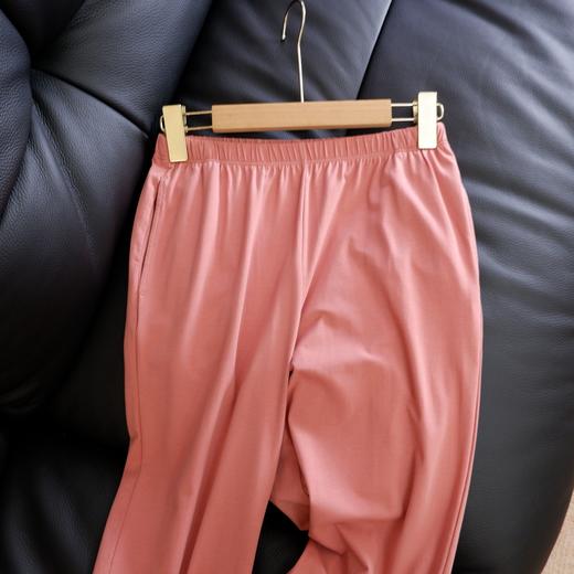 云仓【红豆正品】薄款弹力棉 宽松开衫长袖长裤家居睡衣 商品图7