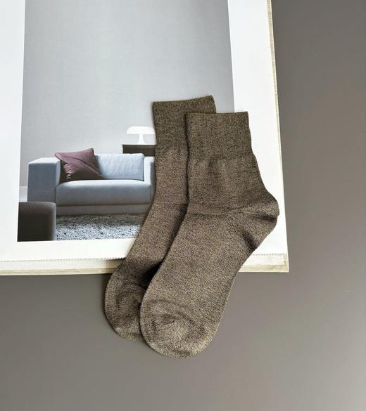 直发 出口日本的纯订单货，柜价115元/双 ，丝光棉的商务男袜子 商品图9