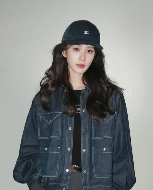 凯旋门小标硬壳男女同款可调棒球鸭舌帽 商品图2