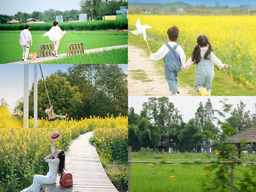 定了！4月18日！带孩子来稻乡渔歌，激情彩虹跑！ 【2026稻乡渔歌彩虹亲子跑】即将开启， 4公里亲子友好距离，轻松无压力！快来乡野撒欢！ 商品图3