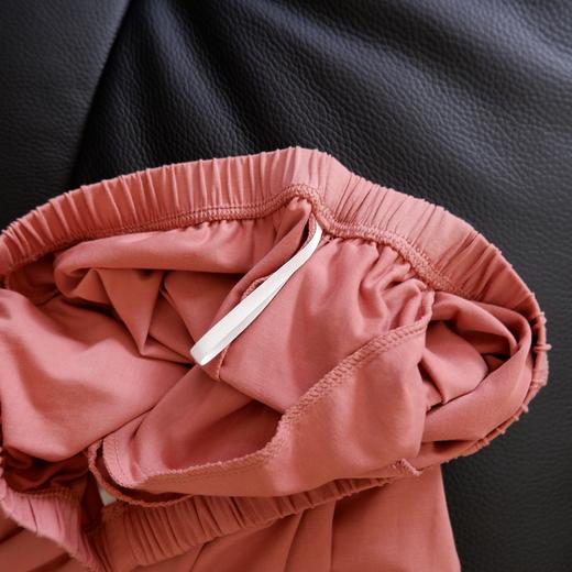 云仓【红豆正品】薄款弹力棉 宽松开衫长袖长裤家居睡衣 商品图5