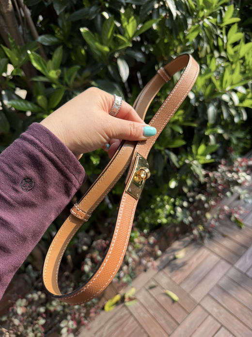 47-5 自留款 大马 kelly经典窄版1.8cm 腰带 可随意调节皮带 商品图1