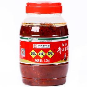 鹃城牌郫县豆瓣酱红油1200g 娟城四川正宗香辣炒菜脾啤俾郸祁豆瓣