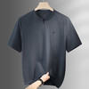 【DPF】【亚麻】大依优型大码男装夏季圆领短袖T恤运动休闲透气短袖上衣 商品缩略图1