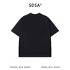 SDSA男装2026新款轻奢设计感简约渐变晕染小熊圆领短袖T恤百搭 商品缩略图1