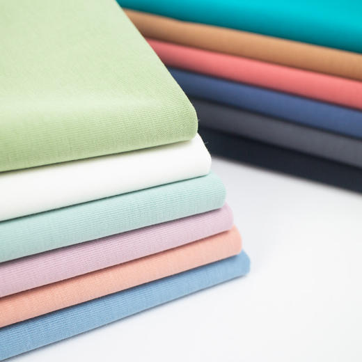 夏季新款T恤190G 冰丝50支双纱短袖男T恤夏季薄款清凉透气T恤半袖女 商品图3