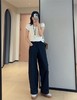 鹅蛋U领兰精天丝莫代尔棉T恤！女2026春夏软糯亲肤双压线短袖上衣！ 商品缩略图1