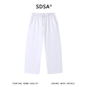 SDSA男装2026新款高贵轻奢显瘦时尚抽绳松紧休闲裤百搭舒适休闲