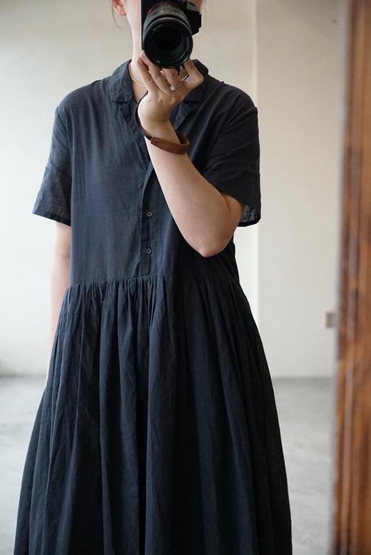 Elsa esturgie衬衫领连衣裙 商品图7