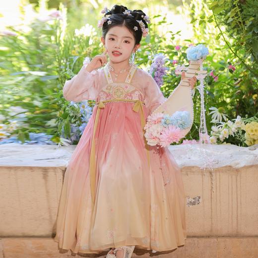 【团购】【菀柠】苏城纪女童襦裙汉服SL3186长袖 商品图5