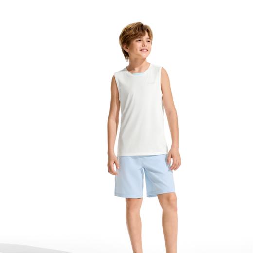 moodytiger男童轻薄背心无袖休闲运动透气夏季速干62111101 商品图0