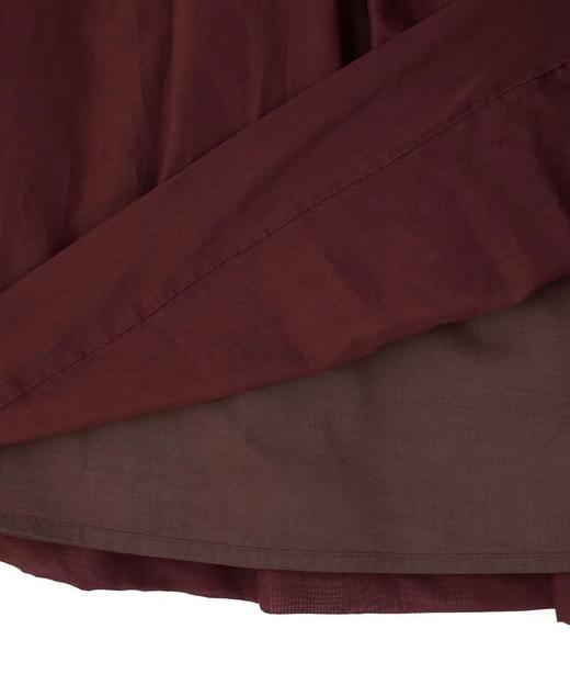 Margaret Howell 26SS 日版玫瑰色丝棉宽褶半裙 商品图6