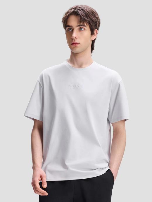 F040704夏季新款男女同款吸湿速干防晒极简通勤透气亲肤短袖T恤 商品图10