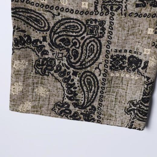 SDSA男装2026新款高贵轻奢简约复古满印花卉抽绳休闲裤百搭休闲 商品图3