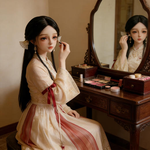 【实体娃娃】谜姬 实体娃娃古风妆造小茜(不包邮) 厂家代发TC 商品图4