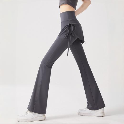 微喇假两件瑜伽裤休闲裤 ，假胯宽、腿不直全遮挡，穿上有腰有臀身材都变好看 商品图5