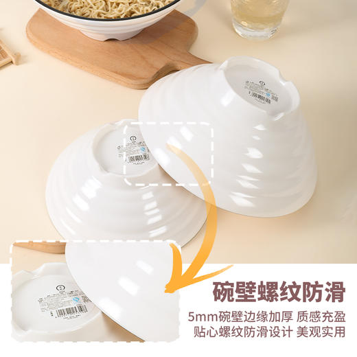 好媳妇密胺家用加厚拉面碗麻辣烫大碗面碗汤粉碗仿瓷面馆专用商用 商品图3