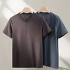 【DPF】【亚麻】大依优型大码男装夏季圆领短袖T恤运动休闲透气短袖上衣 商品缩略图3
