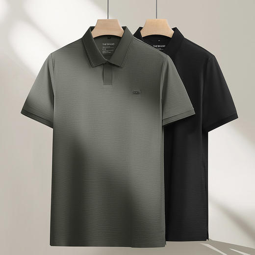 【DPF】大依优型大码男装夏季翻领polo衫短袖商务休闲百搭短袖上衣 商品图2