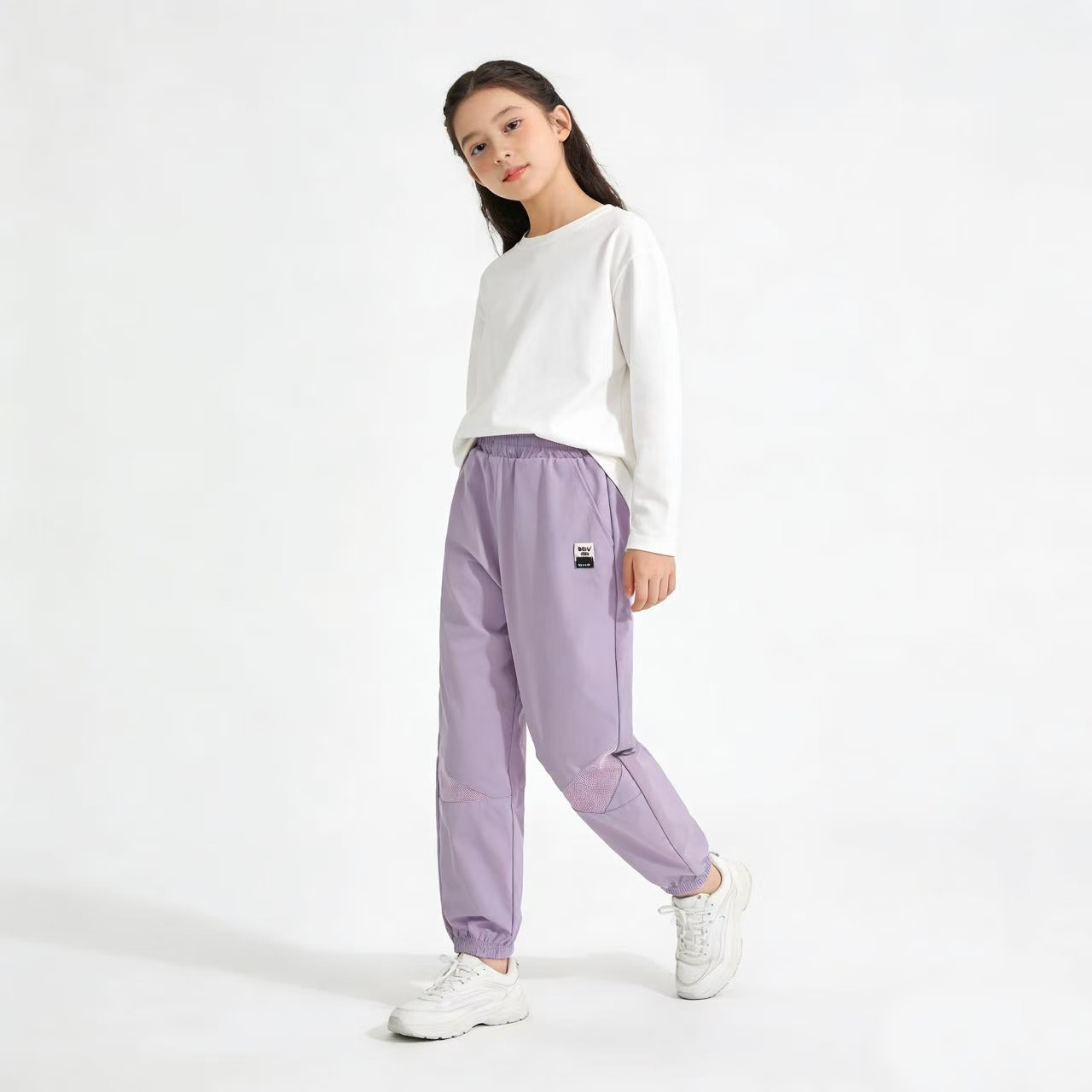 【3色男女款】Amilife阿米日记机能拼接网眼防蚊裤