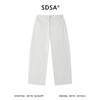 SDSA男装2026新款高贵轻奢简约纯色磨毛直筒牛仔裤百搭时尚裤子 商品缩略图4