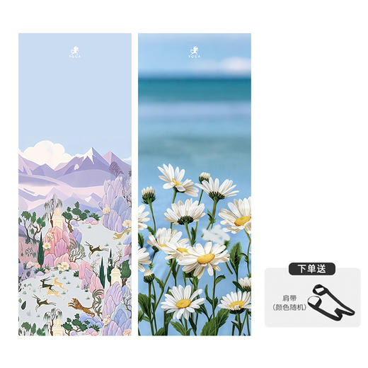 壁虎新款【印花垫-花语间】天然橡胶印花瑜伽垫【12天发货】 商品图0