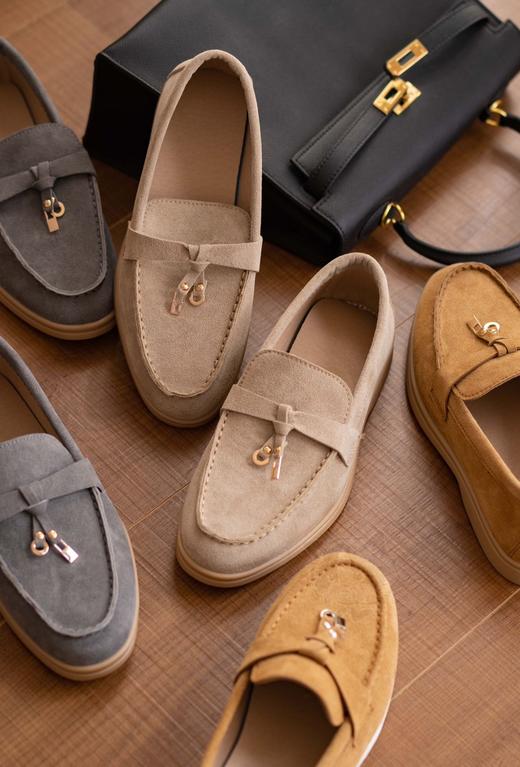 一眼沦陷的老钱风乐福鞋   ✅防滑鞋底+精裁设计！不卡脚不掉跟   ✅适合各种场合，通勤出游都超好穿~ 商品图0