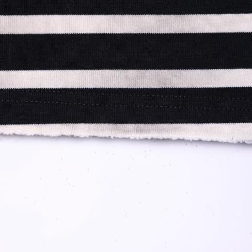 SDSA男装2026新款高贵轻奢美式撞色条纹印花字母圆领短袖T恤百搭 商品图4