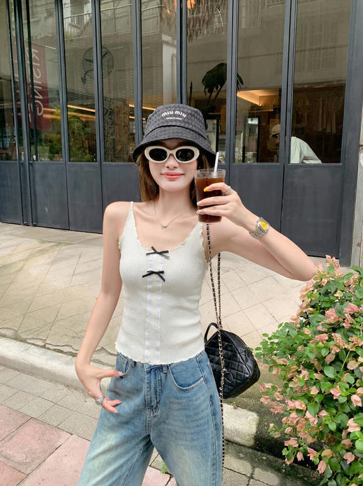 <曾小咸推荐>4.8现货秒杀 ！微信超特价！韩系针织开衫+背心两件套装 日常189.99 立减110 秒杀79.99！！ 商品图11