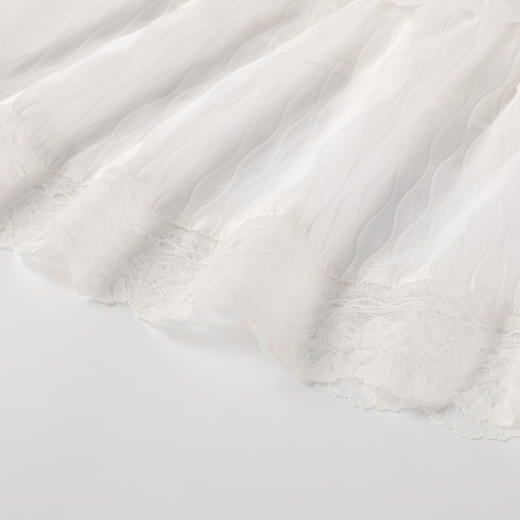 奢姿大码女装2026夏季胖妹妹时尚多层蕾丝拼接蛋糕层叠设计半身裙9962453259 商品图3