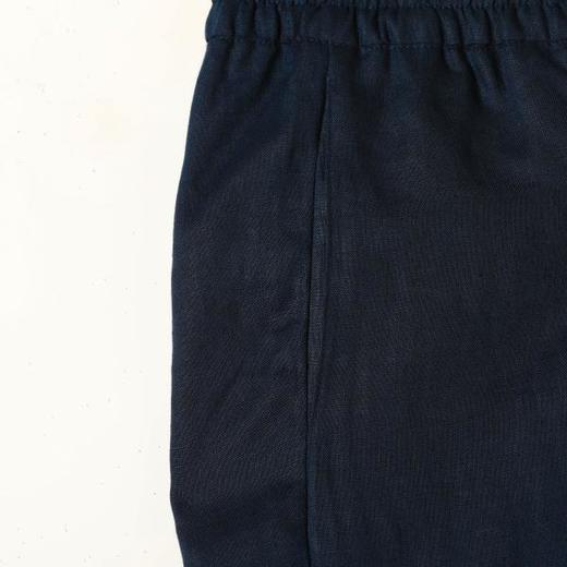 SDSA男装2026新款高贵轻奢简约纯色亚麻休闲裤百搭透气舒适裤子 商品图2