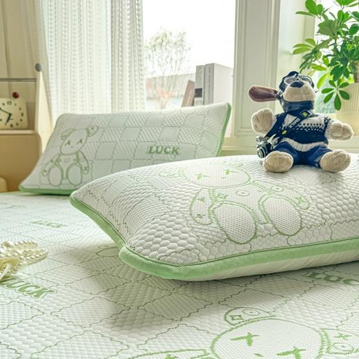 凉感冰豆豆凉席床单垫A类可机洗夏季空调软席冰丝席 商品图6