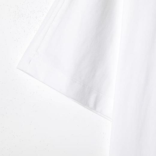 SDSA男装2026新款轻奢韩系简约圆领短袖T恤后背纽扣装饰设计百搭 商品图3