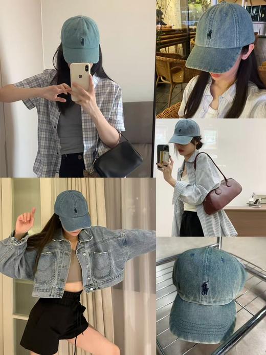 等了好久的鸭舌帽到啦！ 韩里韩气 拉夫牛仔鸭舌帽！ 商品图0