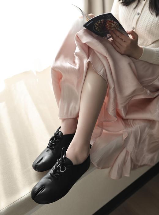 马吉拉 系带tabi小皮鞋分趾鞋 商品图3