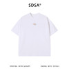 SDSA男装2026新款高贵轻奢小众设计小星芒印花圆领短袖T恤百搭潮 商品缩略图0