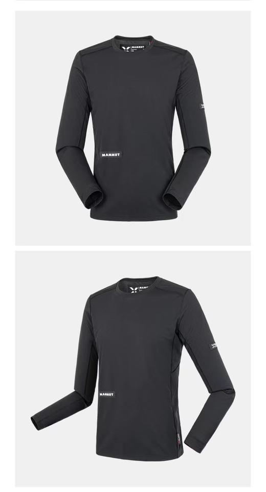 F040703夏季新款户外防晒轻量轻薄舒适亲肤速干透气长袖T恤 商品图9